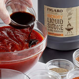 Figaro Hickory Liquid Smoke and Marinade 1 Gallon - 4/Case