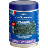 Fabbri Delipaste 1.5 kg Blackberry Flavoring Paste - 8/Case