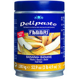 Fabbri Delipaste 1.5 kg Banana Flavoring Paste - 8/Case