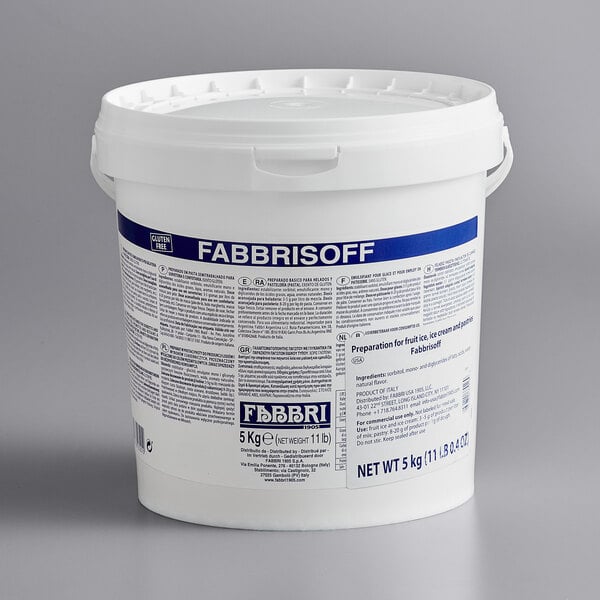 Fabbri Fabbrisoff 5 kg Emulsifier - 2/Case