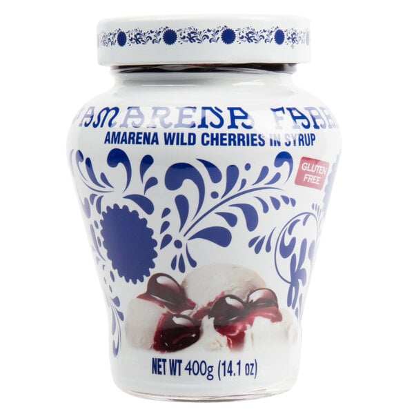Fabbri Amarena Cherries in Syrup 14 oz. (400 g) - 6/Case