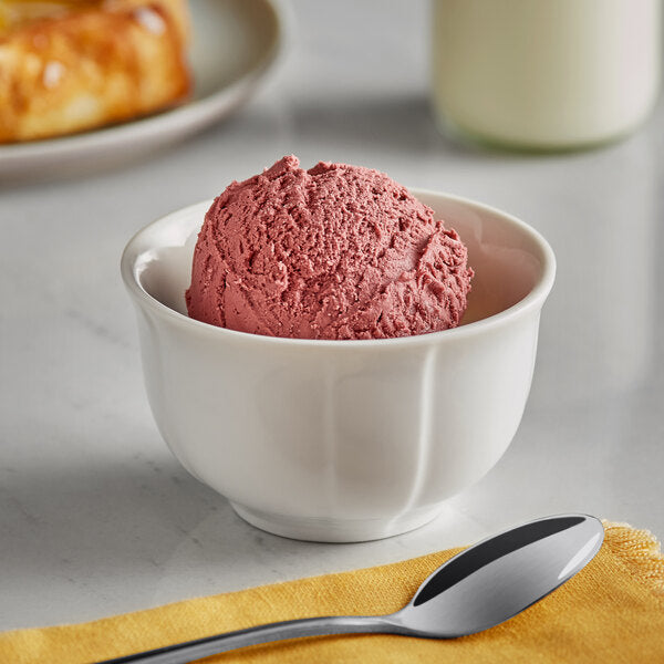 Oringer Black Raspberry Puree Hard Serve Ice Cream Base 1 Gallon - 4/Case
