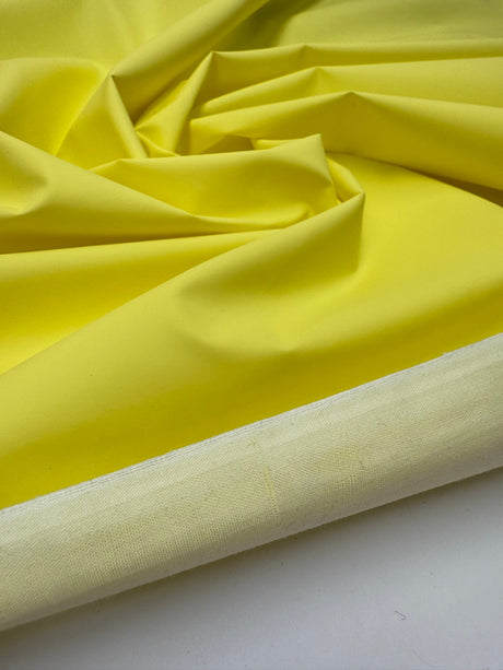 Polyester Cotton Woven Yellow