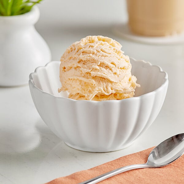Oringer Mango Puree Hard Serve Ice Cream Base 1 Gallon - 4/Case