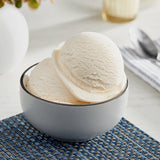 I. Rice Peach Hard Serve Ice Cream Puree 1 Gallon - 4/Case