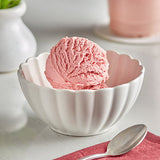 Oringer Red Raspberry Puree Hard Serve Ice Cream Base 1 Gallon - 4/Case