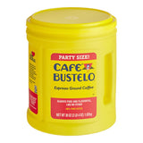 Cafe Bustelo Espresso Ground Coffee Can 36 oz. - 6/Case