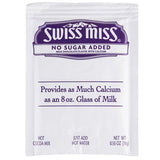 Swiss Miss No Sugar Added Hot Cocoa Mix Packet - 144/Case