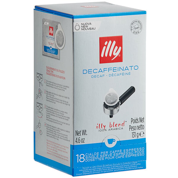 illy Decaf Classico Single Serve Espresso Pods - 216/Case