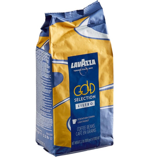 Lavazza Gold Selection Filtro Whole Bean Filter Coffee 2.2 lb. - 6/Case
