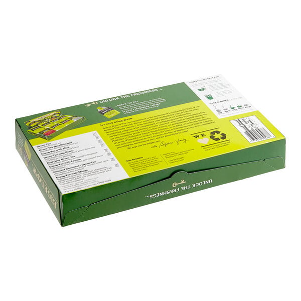 Bigelow Green Tea Bag Variety Tray Pack - 384/Case