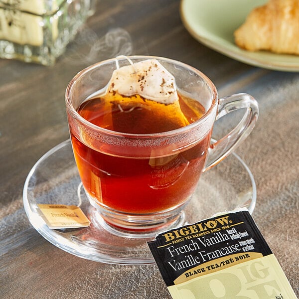 Bigelow French Vanilla Tea Bags - 168/Case