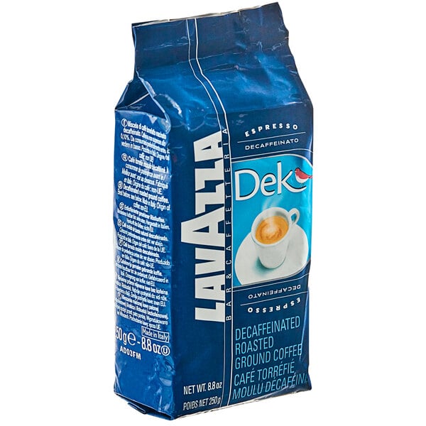 Lavazza Dek Decaf Ground Espresso 8.8 oz. - 20/Case