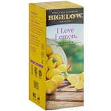 Bigelow I Love Lemon Herbal Tea Bags - 168/Case