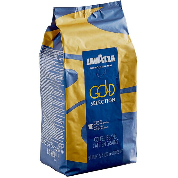 Lavazza Gold Selection Whole Bean Espresso 2.2 lb. - 6/Case