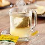 Bigelow Lemon Ginger Herbal Tea Bags - 168/Case