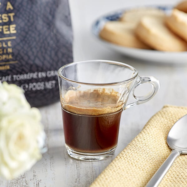 Lavazza Single Origin Ethiopia Kafa Forest Whole Bean Espresso 1.1 lb. - 6/Case