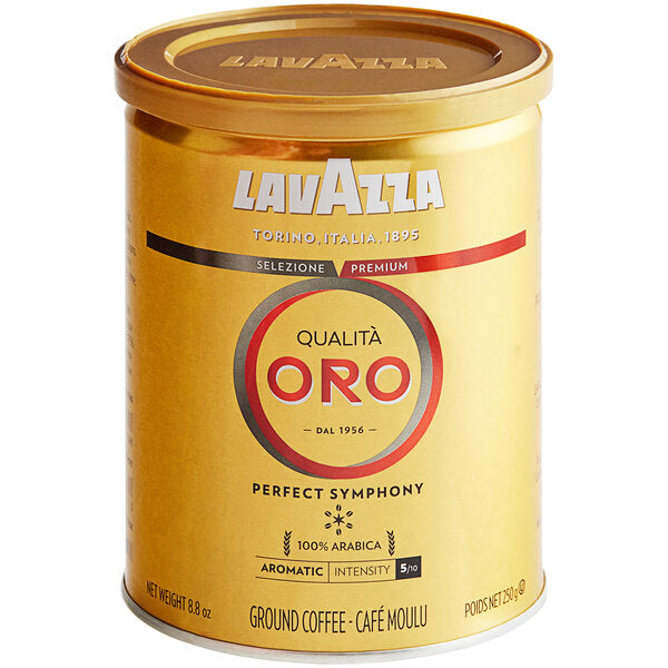 Lavazza Espresso Qualita Oro Ground Espresso 8 oz. - 12/Case
