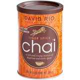 David Rio Tiger Spice Chai® Tea Latte Mix 14 oz. - 6/Case