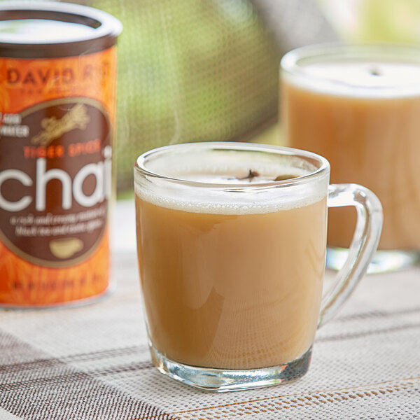 David Rio Tiger Spice Chai® Tea Latte Mix 14 oz. - 6/Case