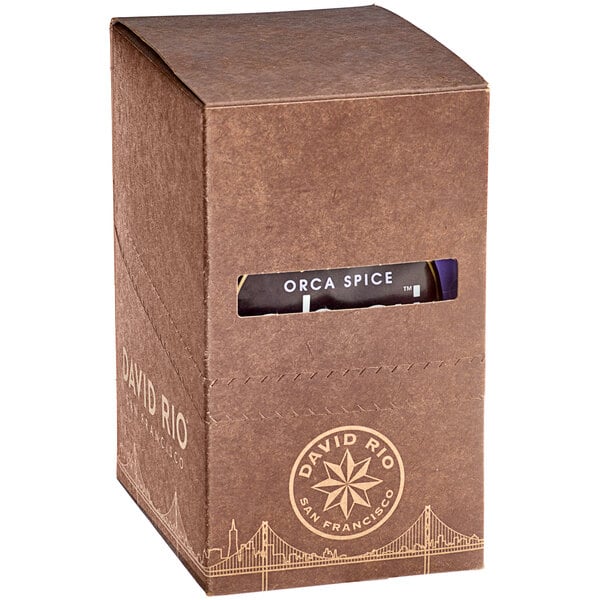 David Rio Orca Spice™ Sugar-Free Chai Tea Latte Single Serve Packets - 48/Case