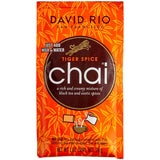 David Rio Tiger Spice Chai® Tea Latte Single Serve Packets - 48/Case