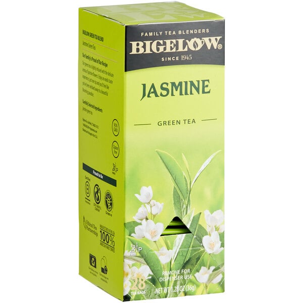Bigelow Jasmine Green Tea Bags - 168/Case