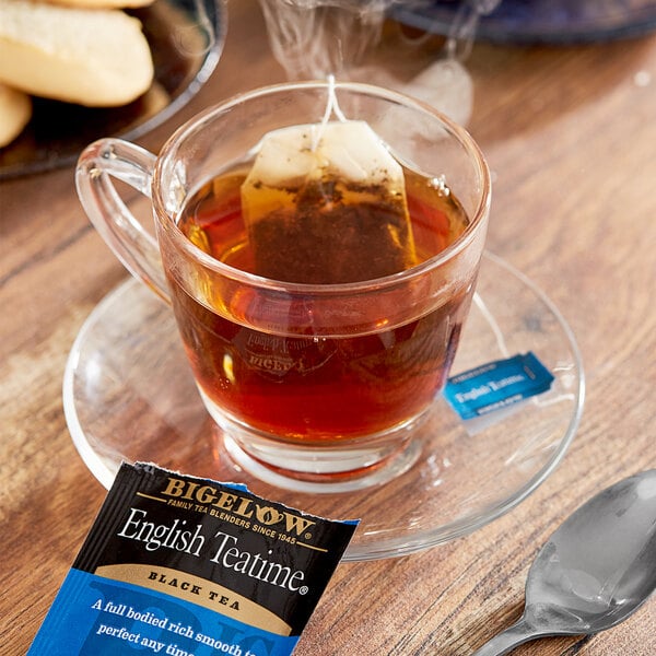 Bigelow English Teatime Tea Bags - 168/Case