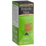 Bigelow Perfectly Mint Tea Bags - 168/Case