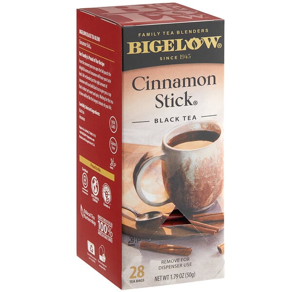 Bigelow Cinnamon Stick Tea Bags - 168/Case