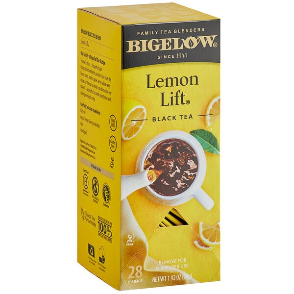 Bigelow Lemon Lift Tea Bags - 168/Case