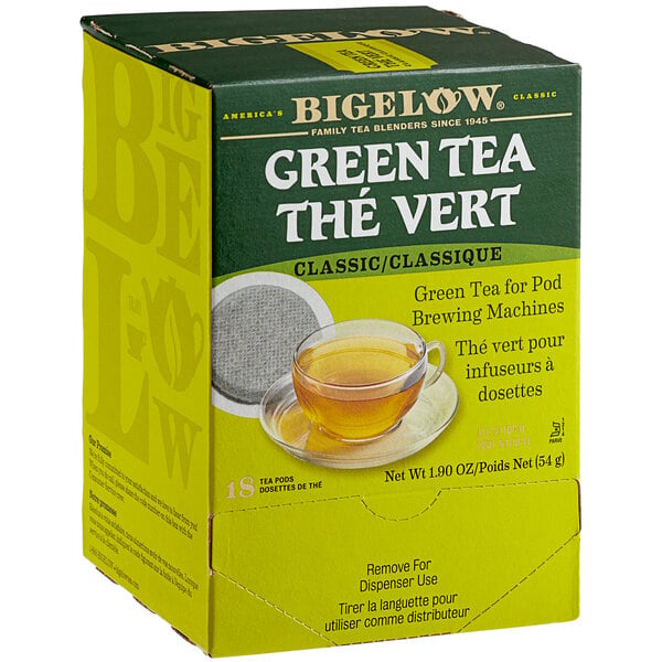Bigelow Green Tea Single Serve Pods - 108/Case