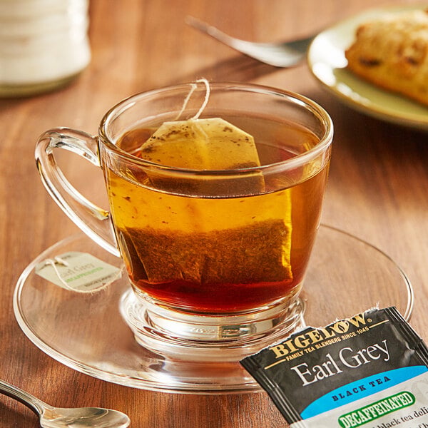 Bigelow Earl Grey Decaffeinated Tea Bags - 120/Case