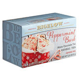 Bigelow Peppermint Bark Herbal Tea Bags - 108/Case