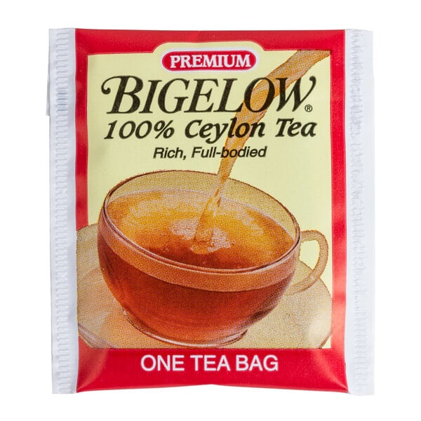 Bigelow Premium Ceylon Tea Bags - 1,000/Case