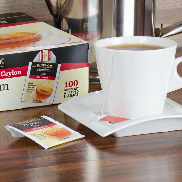 Bigelow Premium Ceylon Tea Bags - 1,000/Case