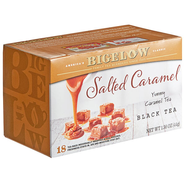 Bigelow Salted Caramel Black Tea Bags - 108/Case