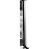 Atosa MCF8705GR Bottom Mount Refrigerator Merchandiser 26.97"W x 31.5"D x 84.06"H with Self-Closing Glass Door with Lock