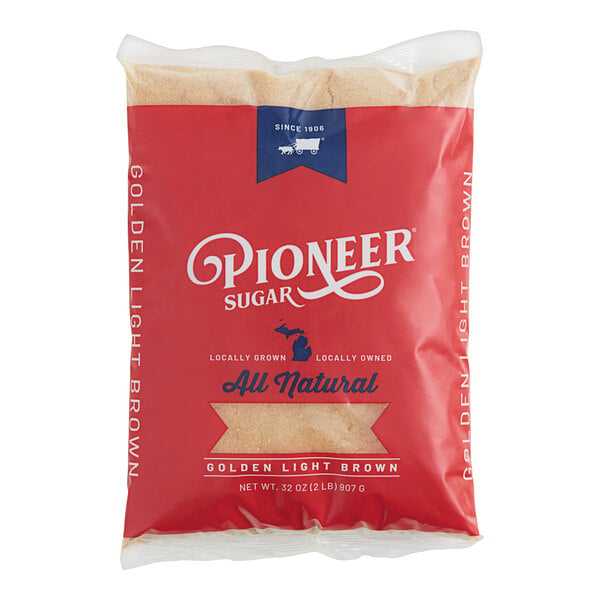 2 lb. Light Brown Sugar - 12/Case