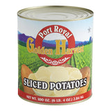 #10 Can Sliced White Potatoes - 6/Case