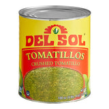 Del Sol Crushed Tomatillos #10 Can - 6/Case