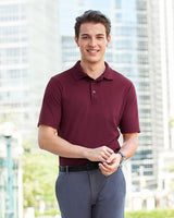 Devon & Jones® CrownLux Performance Men's Plaited Polo