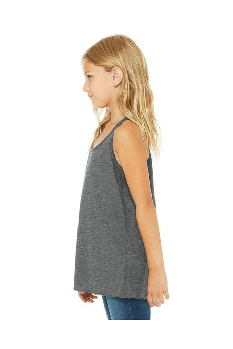 BELLA + CANVAS 8800Y youth flowy racerback tank top for kids summer style