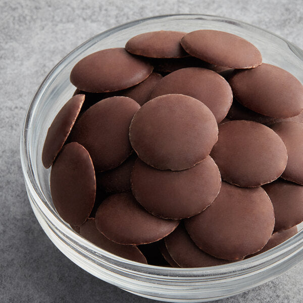 Guittard Lever du Soleil 61% Semi-Sweet Wafers 6.6 lb. - 2/Case