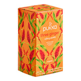 Pukka Organic Three Ginger Herbal Tea Bags - 80/Case