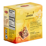 Lipton Lemon Black Pyramid Tea Bags - 80/Case