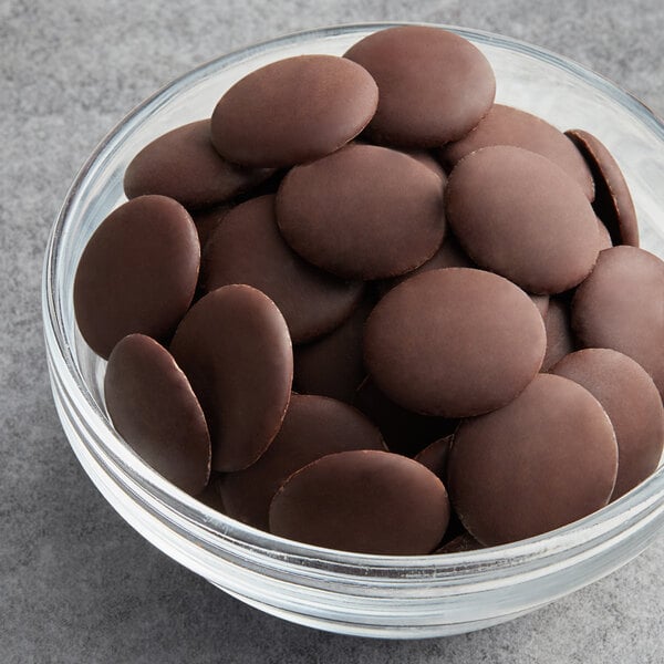 Guittard Coucher du Soleil 72% Bittersweet Wafers 6.6 lb. - 2/Case