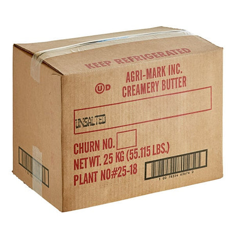 Cabot Grade AA Unsalted Butter 55 lb. Block