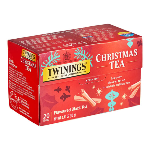 Twinings Christmas Tea Bags - 20/Box