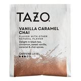 Tazo Vanilla Caramel Chai Tea Bags - 120/Case